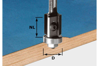 Festool frez z płytkami wymiennymi do wyrównywania HW S8 D19/20WM Z2