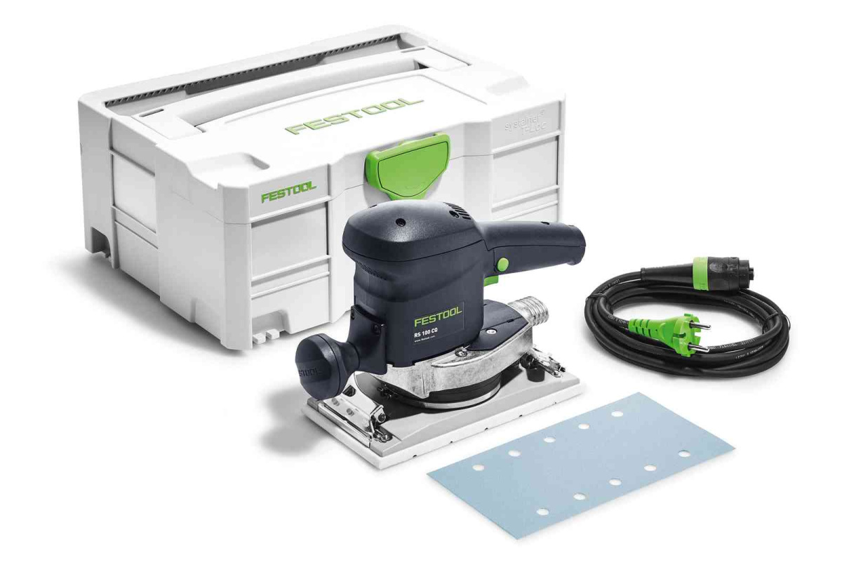 Festool przekładniowa szlifierka oscylacyjna RS 100 CQ Plus Festool przekładniowa szlifierka oscylacyjna RS 100 CQ Plus