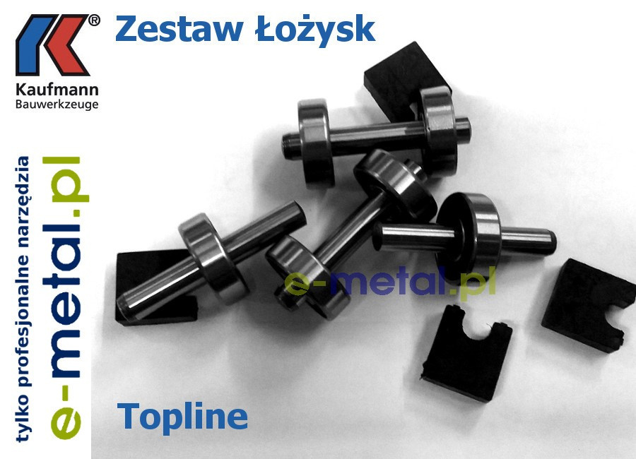 KAUFMANN Zestaw naprawczy łożyska, części do TopLine P-21 P-22 P-23 (10.425.01) KAUFMANN Zestaw naprawczy łożyska, części do TopLine P-21 P-22 P-23 (10.425.01)