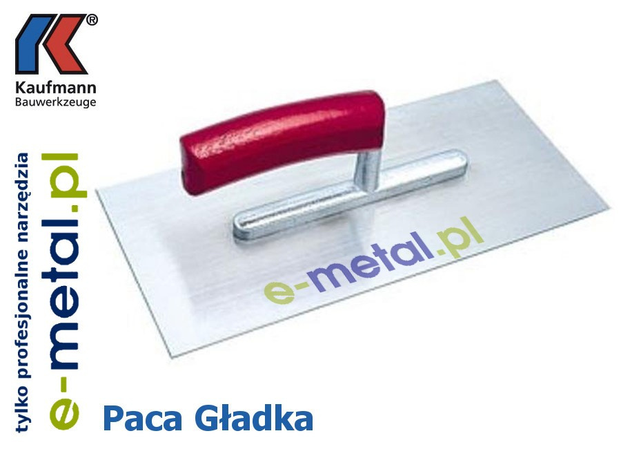 Kaufmann - Paca Gładka - 280x130x0,7 mm - Nierdzewna Kaufmann - Paca Gładka - 280x130x0,7 mm - Nierdzewna