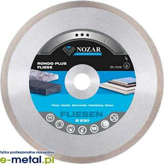 Nozar Tarcza Diamentowa Fliese Rondo Plus 125mm x 22,23mm x 1,6mm x 8,0mm Nozar Tarcza Diamentowa Fliese Rondo Plus 125mm x 22,23mm x 1,6mm x 8,0mm