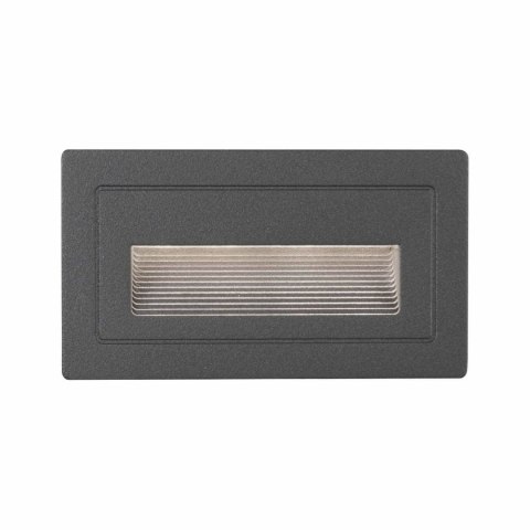 Oprawa elewacyjna LONG 4W 3000K IP44 230V szary / aluminium