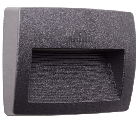 Oprawa elewacyjna LORENZA 190 CLEAR Fumagalli R7S LED CCT 7,5W 190 mm 2700K/4000K/6500K SET IP55 230V czarny / tworzywo sztuczne