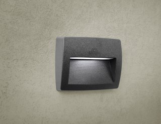 Oprawa elewacyjna LORENZA 190 CLEAR Fumagalli R7S LED CCT 7,5W 190 mm 2700K/4000K/6500K SET IP55 230V czarny / tworzywo sztuczne