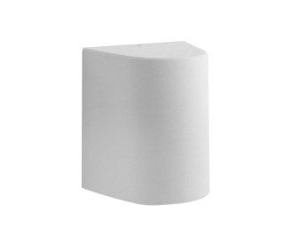 Oprawa elewacyjna MARTA 160-1L FROSTED Fumagalli E27 192 mm IP55 230V biały / tworzywo sztuczne