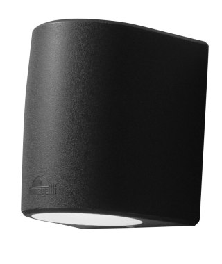 Oprawa elewacyjna MARTA 160-2L FROSTED Fumagalli GX53 LED CCT 2x10W 192 mm 3000K/4000K/6500K SET IP55 góra/dół 230V czarny / two