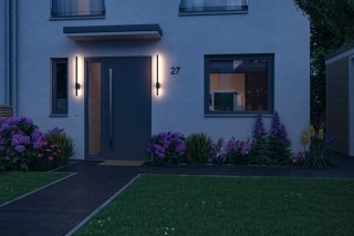 Oprawa elewacyjna STAN LED 11.5W 300lm 800mm 3000K IP44 odporna na wodę morską 230V antracyt aluminium