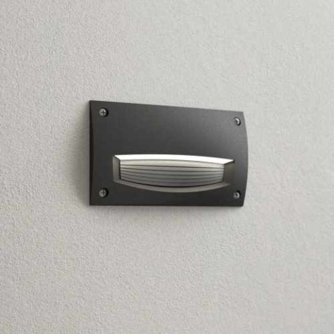 Oprawa elewacyjna podtynkowa LETI 200 HS OPAL Fumagalli GX53 LED CCT 3W 3000K/4000K/6500K SET wys.113 mm, szer.188 mm IP66 230V