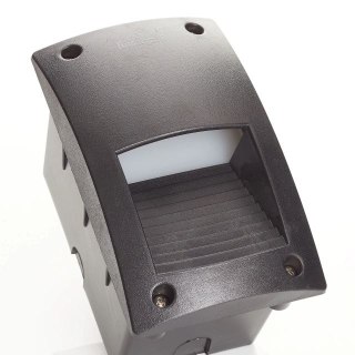 Oprawa elewacyjna podtynkowa LETI 200 VP OPAL Fumagalli GX53 LED CCT 3W 3000K/4000K/6500K SET wys.188 mm, szer.113 mm IP66 230V