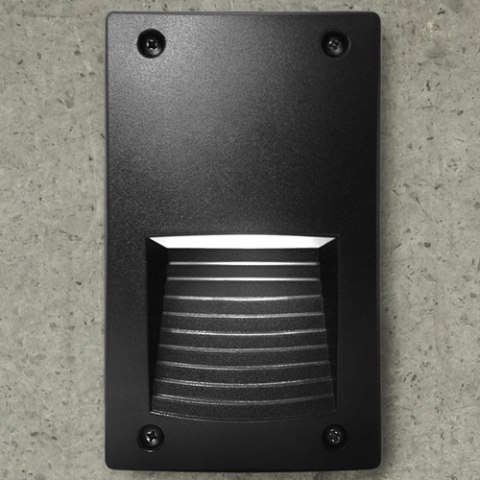 Oprawa elewacyjna podtynkowa LETI 200 VP OPAL Fumagalli GX53 LED CCT 3W 3000K/4000K/6500K SET wys.188 mm, szer.113 mm IP66 230V
