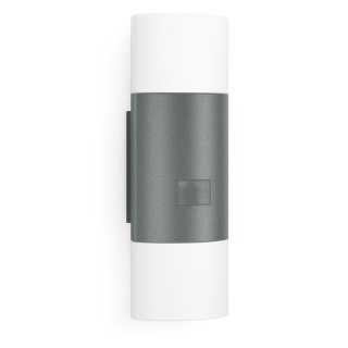 Oprawa elewacyjna z czujnikiem ruchu i zmierzchu L910 S PIR 9,8W LED 797lm 3000K IP44 IK03 230V antracyt / aluminium