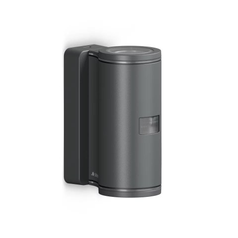 Oprawa elewacyjna z czujnikiem ruchu i zmierzchu L940 S PIR 14.5W 2xGU-10 3000K 1240lm IP44 IK03 230V antracyt / aluminium / two