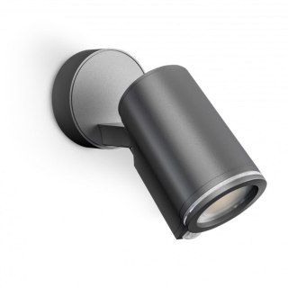 Oprawa elewacyjna z czujnikiem ruchu i zmierzchu SPOT ONE SC PIR Bluetooth Mesh 7,9W 512lm 3000K IP44 IK03 230V antracyt / alum