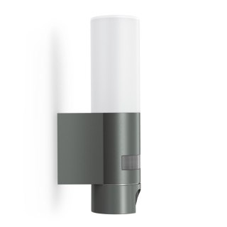 Oprawa elewacyjna z kamerą i czujnikiem Steinel L 625 CAM SC LED PIR 14W LED 3000K 925lm IP44 IK03 230V antracytowy / aluminium