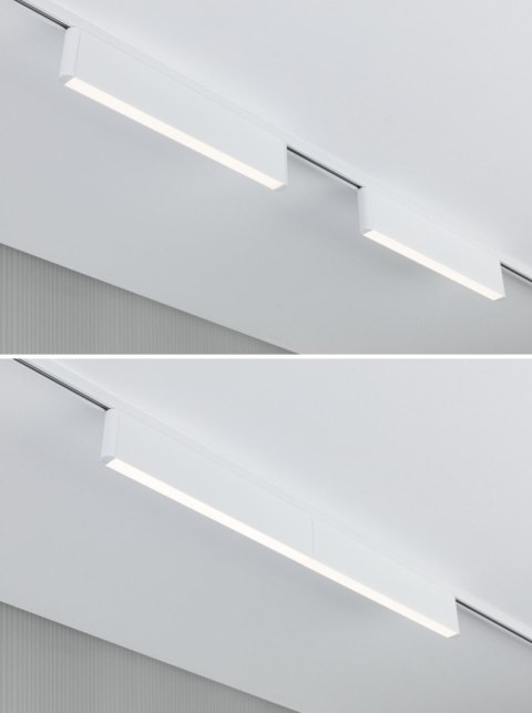 Oprawa na szynoprzewód URail CERIS LED 3-STEP DIM 9,5W 800lm IP20 3000K 230V biały RAL 9003 / aluminium