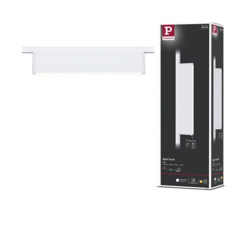 Oprawa na szynoprzewód URail CERIS LED 3-STEP DIM 9,5W 800lm IP20 3000K 230V biały RAL 9003 / aluminium
