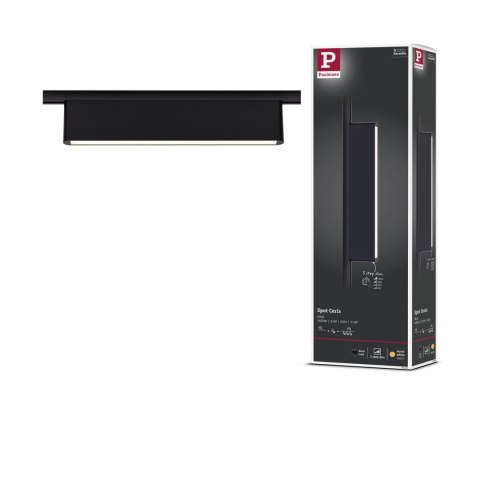 Oprawa na szynoprzewód URail CERIS LED 3-STEP DIM 9,5W 800lm IP20 3000K 230V czarny matowy / aluminium