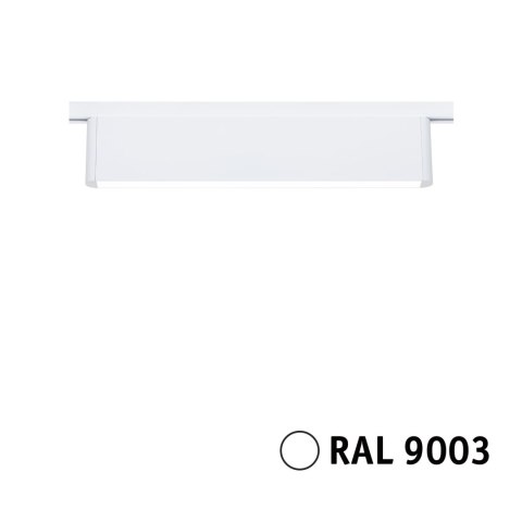 Oprawa na szynoprzewód URail CERIS LED 3-STEP DIM 9,5W 850lm IP20 4000K 230V biały RAL 9003 / aluminium