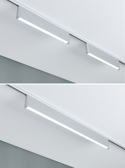 Oprawa na szynoprzewód URail CERIS LED 3-STEP DIM 9,5W 850lm IP20 4000K 230V chrom matowy / aluminium