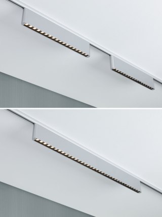Oprawa na szynoprzewód URail ZELOS LED 3-STEP DIM 10W 1050lm IP20 3000K 230V chrom matowy / aluminium