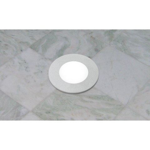 Oprawa najazdowa CECI 90 FROSTED Fumagalli GU10 LED CCT CCT 4,8W średnica 92 mm 2700K/4000K SET IP67 szary / tworzywo sztuczne