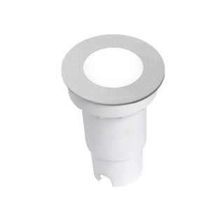 Oprawa najazdowa CECI 90 FROSTED Fumagalli GU10 LED CCT CCT 4,8W średnica 92 mm 2700K/4000K SET IP67 szary / tworzywo sztuczne