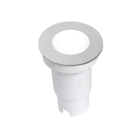 Oprawa najazdowa CECI 90 FROSTED Fumagalli GU10 LED CCT CCT 4,8W średnica 92 mm 2700K/4000K SET IP67 szary / tworzywo sztuczne