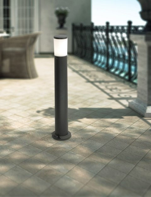 Oprawa ogrodowa AMELIA OPAL Fumagalli E27 A60 LED CCT 11W 800 mm 2700K/4000K/6500K SET IP55 230V czarny / tworzywo sztuczne