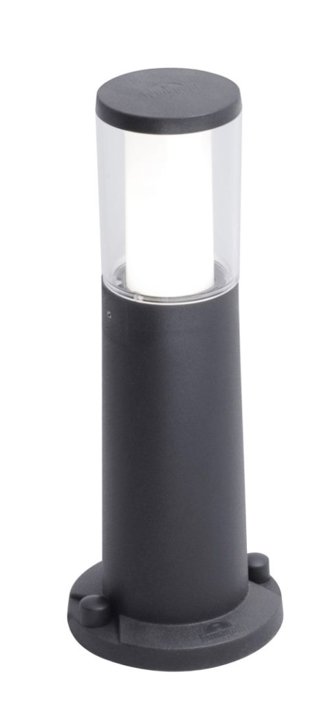 Oprawa ogrodowa CARLO CLEAR Fumagalli GU10 LED CCT 4,8W 400 mm 2700K/4000K/6500K SET IP55 230V czarny / tworzywo sztuczne