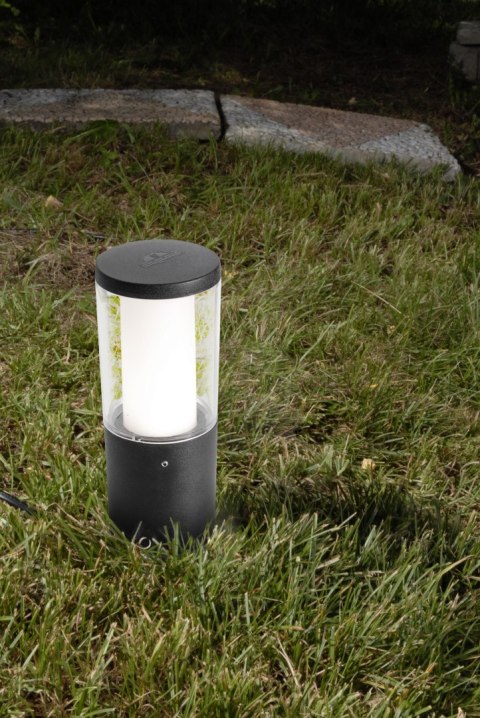 Oprawa ogrodowa CARLO SPIKE CLEAR Fumagalli GU10 LED CCT 4,8W 250 mm 2700K/4000K/6500K SET IP55 230V czarny / tworzywo sztuczne