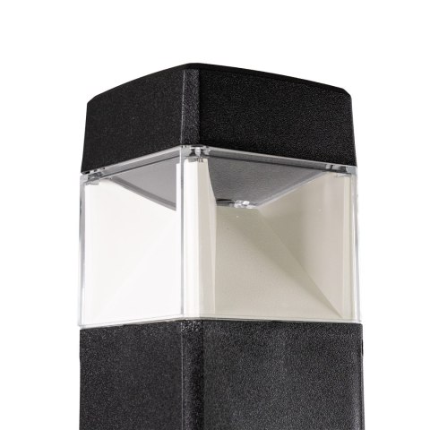 Oprawa ogrodowa ELISA 800 CLEAR Fumagalli GX53 LED CCT 10W 3000K/4000K/6500K SET 800 mm IP55 230V czarny / tworzywo sztuczne