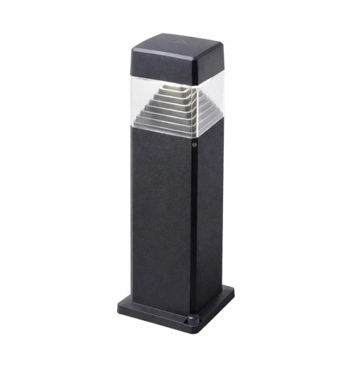Oprawa ogrodowa ESTER 500 CLEAR Fumagalli GX53 LED CCT 10W 3000K/4000K/6500K SET 500 mm IP55 230V czarny / tworzywo sztuczne