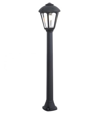 Oprawa ogrodowa GIAFFA/GIAMPY CLEAR Fumagalli E27 wys.1000 mm, szer.210 mm IP55 230V czarny / tworzywo sztuczne