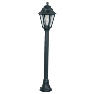 Oprawa ogrodowa MIZAR/ANNA CLEAR Fumagalli E27 wys.1100 mm, szer.220 mm IP55 230V czarny / tworzywo sztuczne
