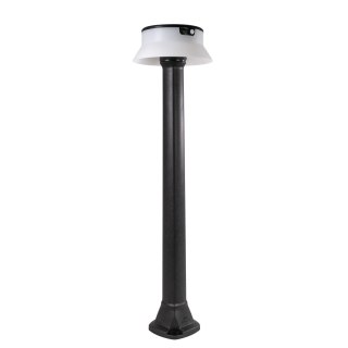 Oprawa ogrodowa Solar JOSEPHA Fumagalli Moduł LED z czujnikiem ruchu PIR 4000K 280lm OPAL REFL. 800 mm IP 55 czarny / tworzywo s