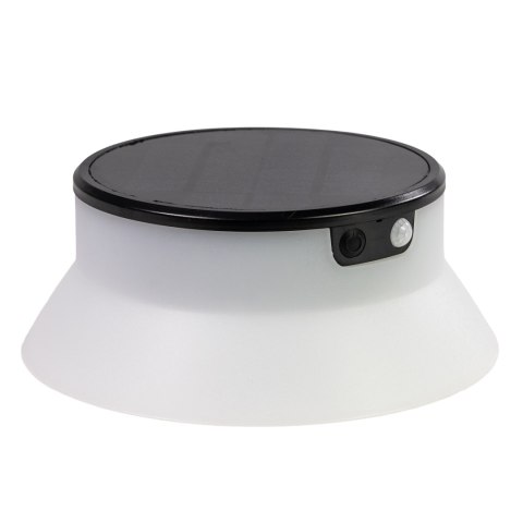 Oprawa ogrodowa Solar JOSEPHA Fumagalli Moduł LED z czujnikiem ruchu PIR 4000K 280lm OPAL REFL. 800 mm IP 55 czarny / tworzywo s