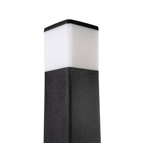 Oprawa ogrodowa VIRGILIO OPAL Fumagalli E27 A60 LED CCT 11W 3000K/4000K/6500K SET 800 mm IP55 230V czarny / tworzywo sztuczne
