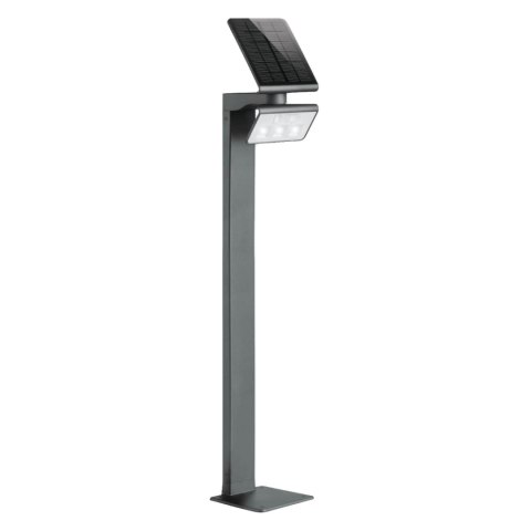 Oprawa ogrodowa solarna z czujnikiem ruchu i zmierzchu STEINEL Xsolar GL-S PIR 1,2,W 150lm 3000K IP44 IK03 antracyt / aluminium