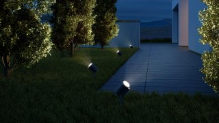 Oprawa ogrodowa wbijana SPOT GARDEN LED nightmatic 7,84W 363lm 1800-4000K RGBWW IP65 IK03 24V antracyt / aluminium