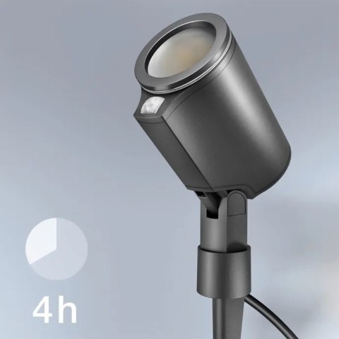 Oprawa ogrodowa wbijana SPOT GARDEN SC LED czujniki ruchu i zmierzchu Bluetooth Mesh 7,9W 512lm 3000K IP44 IK03 230V antracyt /