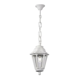Oprawa ogrodowa wisząca Sichem/Anna CLEAR Fumagalli E27 wys.800 mm, szer.220 mm IP55 230V biały / tworzywo sztuczne