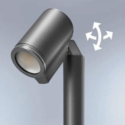 Oprawa ogrodowa z czujnikiem ruchu i zmierzchu SPOT WAY SC PIR Bluetooth Mesh 7,9W 512lm 3000K IP44 IK03 230V antracyt / alumin