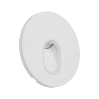 Oprawa przyschodowa WALL LED okrągła 1.1W 65 lm 2700K 230V biały / tworzywo sztuczne
