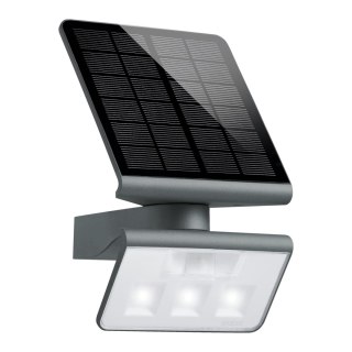 Oprawa solarna z czujnikiem ruchu i zmierzchu STEINEL Xsolar L-S PIR 1,2,W 150lm 3000K IP44 IK03 antracyt / tworzywo sztuczne