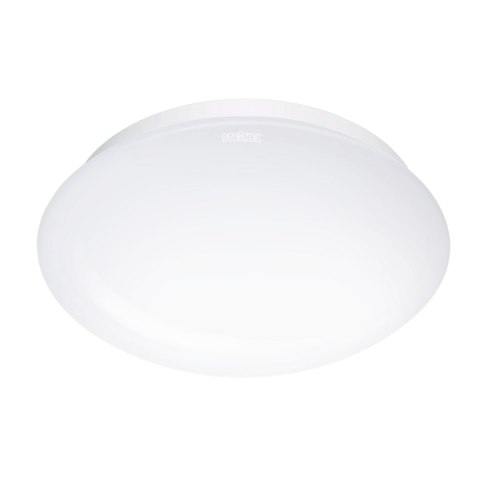Oprawa sufitowa z czujnikiem RS PRO P1 S 9,4W LED HF 968lm 3000K IK03 IP54 230V biała/ tworzywo sztuczne
