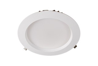 Oprawa wpuszczana Downlight LED 38W 4949lm 4000K IP44 fi 275mm 230V aluminium / biały