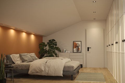 Oprawa wpuszczana SORMUS LED 6.5W 560lm / 180lm 3000K IP65 230V czarny / tworzywo sztuczne
