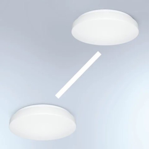 Oprawa z czujnikem ruchu i zmierzchu STEINEL RS 20 S HF 9,4W LED 942lm 3000K IP44 IK03 230V biała/ tworzywo sztuczne