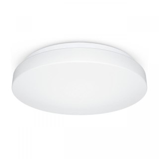 Oprawa z czujnikiem ruchu i zmierzchu RS PRO P2 Płaska S 15,1W LED HF 1608lm 3000K IK03 IP54 230V biała/ tworzywo sztuczne