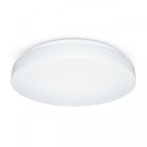 Oprawa z modułem awaryjnym i z czujnikiem ruchu RS PRO P2 płaska S HF 15,4W LED 1700lm 4000K IP54 IK03 230V biała/ tworzywo sztu